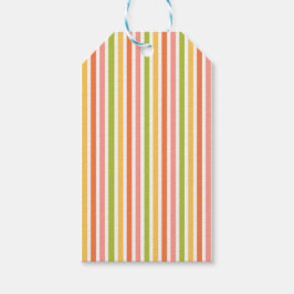 BLAUE GREEN ORANGE YELLOW STRIPES GESCHENKANHÄNGER