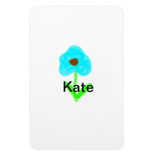 Blaue grüne Aquarellfarbe fügt dem Text einen eige Magnet