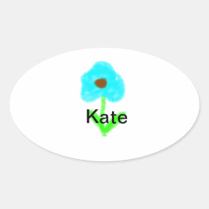 Blaue grüne Aquarellfarbe fügt dem Text einen eige Ovaler Aufkleber