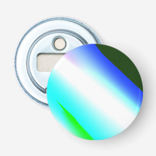 Blaue grüne Regenbogenfarben abstrakte Textur Flaschenöffner