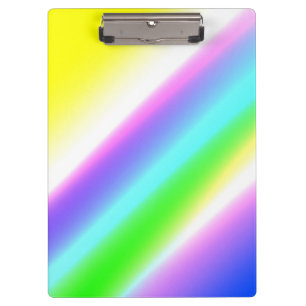 Blaue grüne Regenbogenfarben abstrakte Textur Klemmbrett