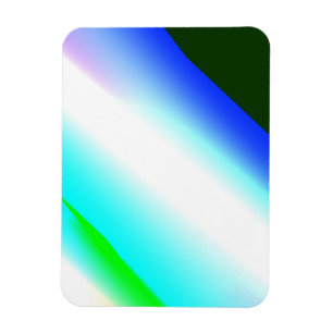 Blaue grüne Regenbogenfarben abstrakte Textur Magnet