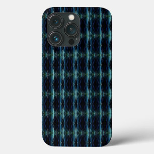 Blaue grüne Regenbogensteine , Artdeco-Muster Case-Mate iPhone Hülle