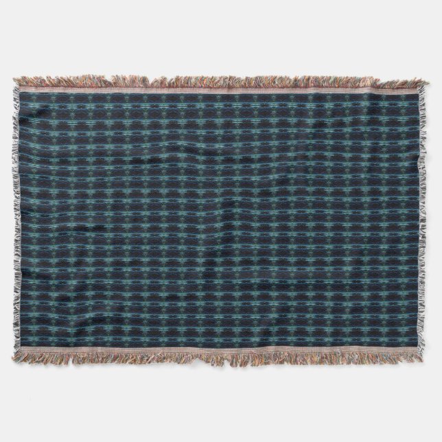 Blaue grüne Regenbogensteine , Artdeco-Muster Decke (Vorderseite)