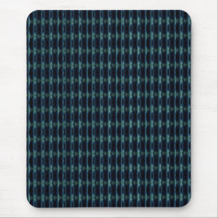 Blaue grüne Regenbogensteine , Artdeco-Muster Mousepad