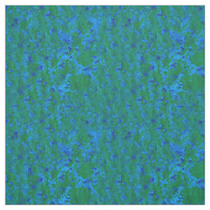 Blaue Grüne Texturen Fische im Meer Muster Stoff