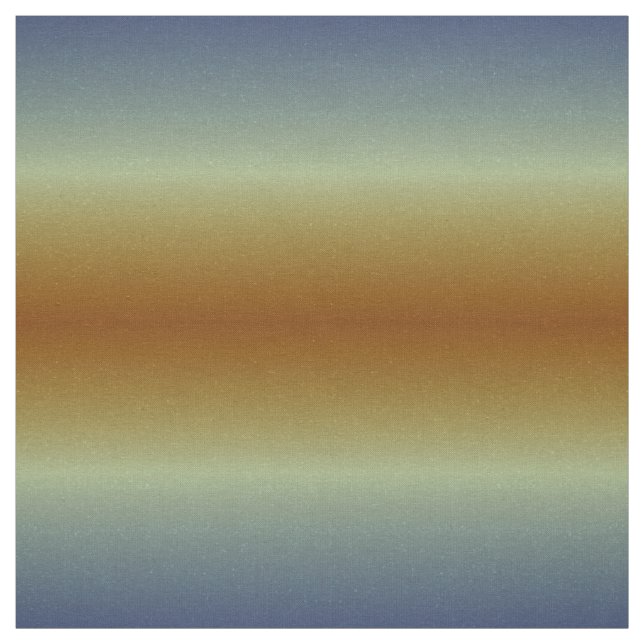 Blaue, Grüne u. Goldwüste Ombre Stoff (Muster)
