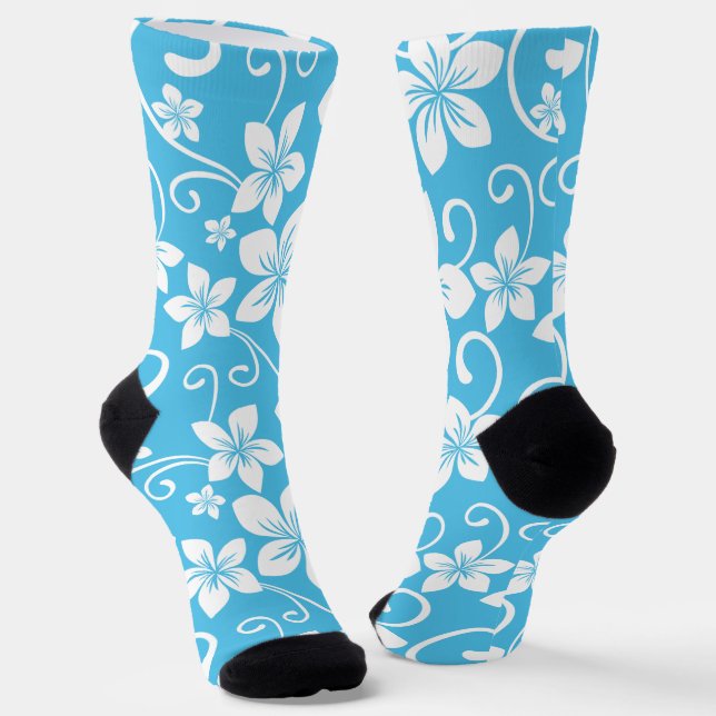 BLAUE HAWAII (BLAU) SOCKEN (Gewinkelt)