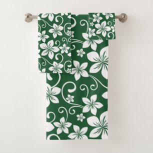 BLAUE HAWAII (GRÜNE WÄLDER) BAD TOWEL SET