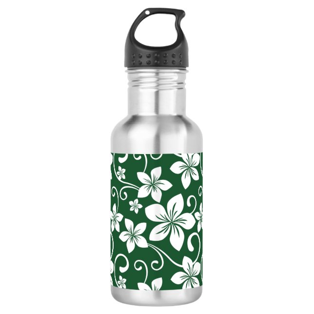 BLAUE HAWAII (GRÜNE WÄLDER) EDELSTAHLFLASCHE (Vorderseite)