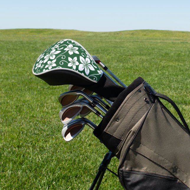 BLAUE HAWAII (GRÜNE WÄLDER) GOLF HEADCOVER (In SItu)