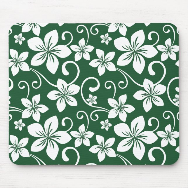 BLAUE HAWAII (GRÜNE WÄLDER) MOUSEPAD (Vorne)