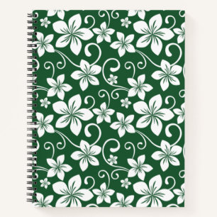 BLAUE HAWAII (GRÜNE WÄLDER) NOTIZBUCH