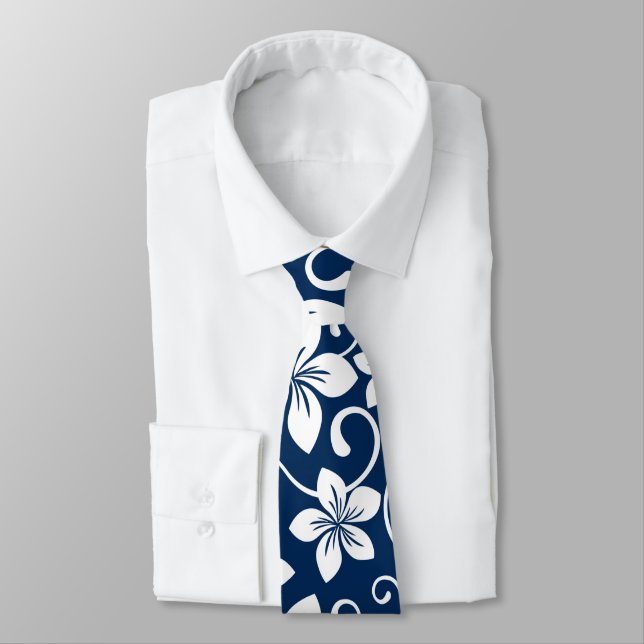 BLAUE HAWAII (NAVY) KRAWATTE (Gebunden)