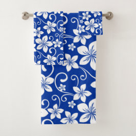 BLAUE HAWAII (ROYAL BLUE) BAD TOWEL SET