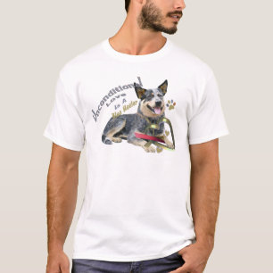 Blaue Heeler unbedingte Liebe-T - Shirts