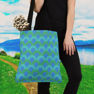 Blaue Henkel-Tasche Tasche