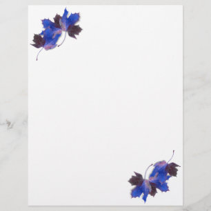 Blaue Herbstleaves