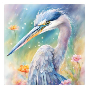 Blaue Herde von Rainbow Birds 2 Fotodruck