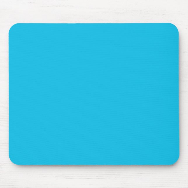 Blaue Himbeere (feste Farbe) Mousepad (Vorne)