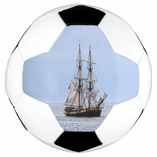 Blaue Himmel auf dem Wasserboot Fußball (Vorderseite)