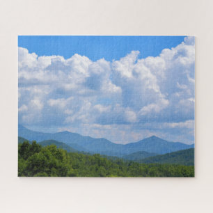 Blaue Himmel in den Blauen Ridge-Bergen - 16x20