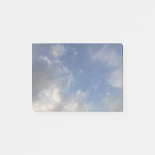 Blaue Himmel Post-it-Notizen Post-it Klebezettel (Vorderseite)