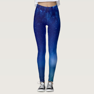 Blaue Himmels-Gewohnheits-Leggings Leggings