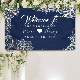 Blaue Hochzeit der Marine Banner