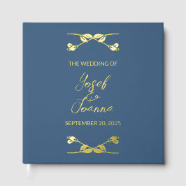 Blaue Hochzeit Gästebuch