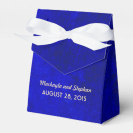 Blaue Hochzeit Geschenkschachtel
