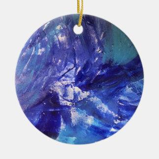 Blaue Horizonte " Keramik Ornament