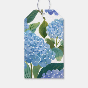 Blaue Hortensien Schöne Blumenblüten Blume Geschenkanhänger