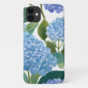 Blaue Hortensien   Schöner Blütenstrauch Case-Mate iPhone Hülle