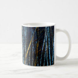 Blaue Hügel-Birken Kaffeetasse