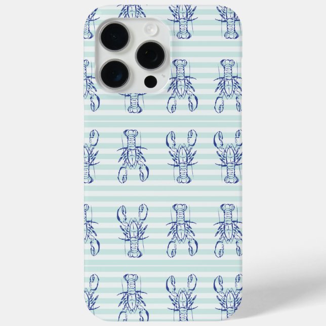 Blaue Hummer Case-Mate iPhone Hülle (Rückseite)