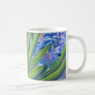 Blaue Hyazinthen Kaffeetasse