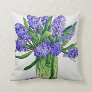 Blaue Hyazinthen Kissen