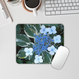 Blaue Hydrangea Mousepad