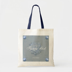 Blaue Hydrangea-Taschentasche Tragetasche
