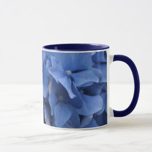 Blaue Hydrangeas-Tasse Tasse