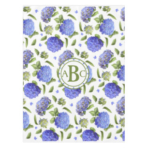 Blaue Hydrangeas Tischdecke