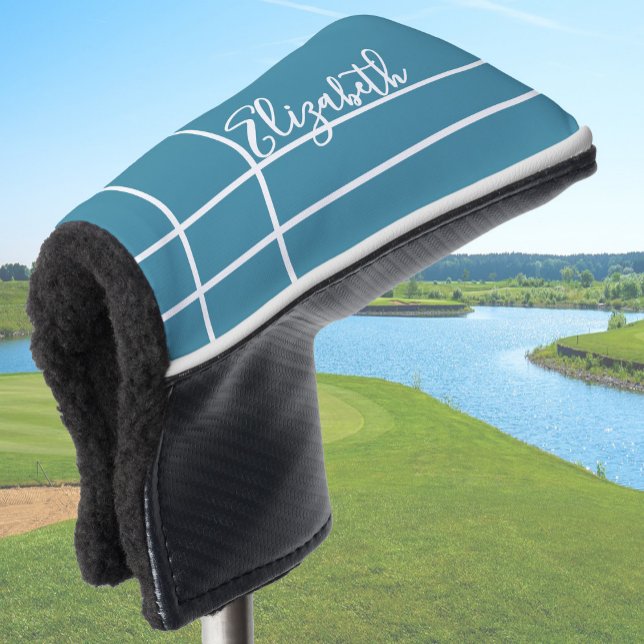 Blaue individuelle Namen Golf Headcover (Von Creator hochgeladen)