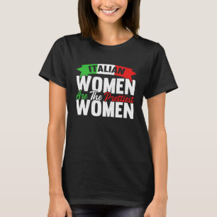 Blaue Italienflagge Italienisches Mädchen Italia R T-Shirt
