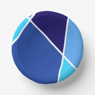 Blaue JanaiCreates Color Collection Pappteller
