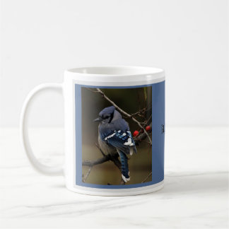 Blaue Jay-Tasse Kaffeetasse