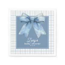 Blaue Jeans Baby Baby Shower Papier Serviette