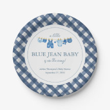 Blaue Jeans-Baby-Party