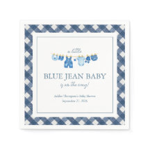 Blaue Jeans-Baby-Party