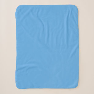 Blaue Jeans (einfarbig) Sherpadecke